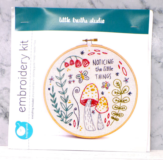 Noticing the Little Things Embroidery Kit