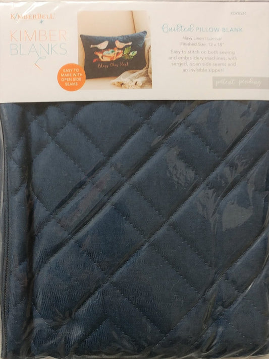 Kimberbell Quilted Blank Navy